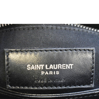 YVES SAINT LAURENT Loulou Toy Matelasse Leather Shoulder Bag Black