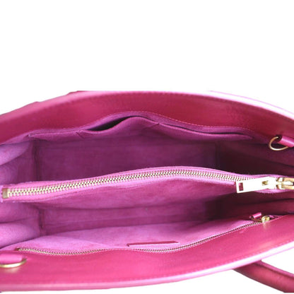 YVES SAINT LAURENT Sac de Jour Leather Satchel Shoulder Bag Pink