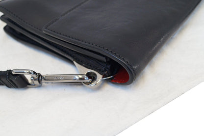 PRADA Saffiano Leather Black Crossbody Bag