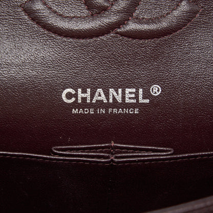 Chanel Medium Classic double Flap bag Caviar Burgundy