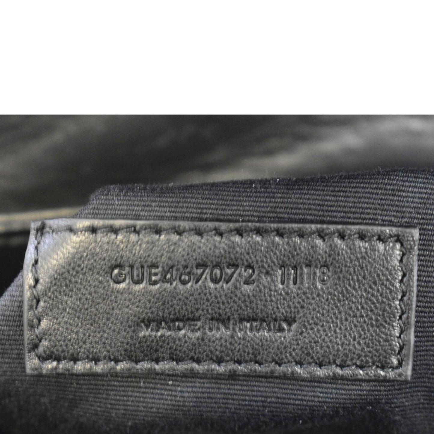 YVES SAINT LAURENT Loulou Toy Matelasse Leather Shoulder Bag Black