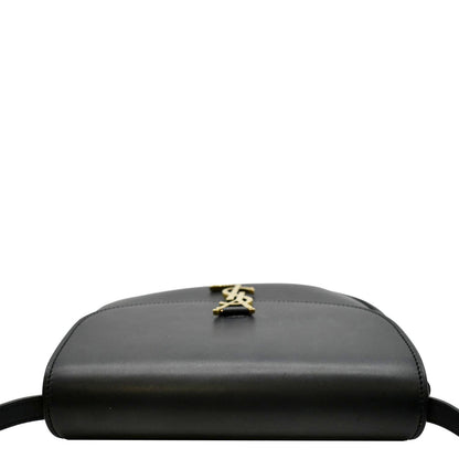 YVES SAINT LAURENT Kaia Leather Crossbody Bag Black