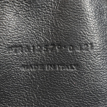 YVES SAINT LAURENT Lou Chevron Leather Camera Crossbody Bag Black