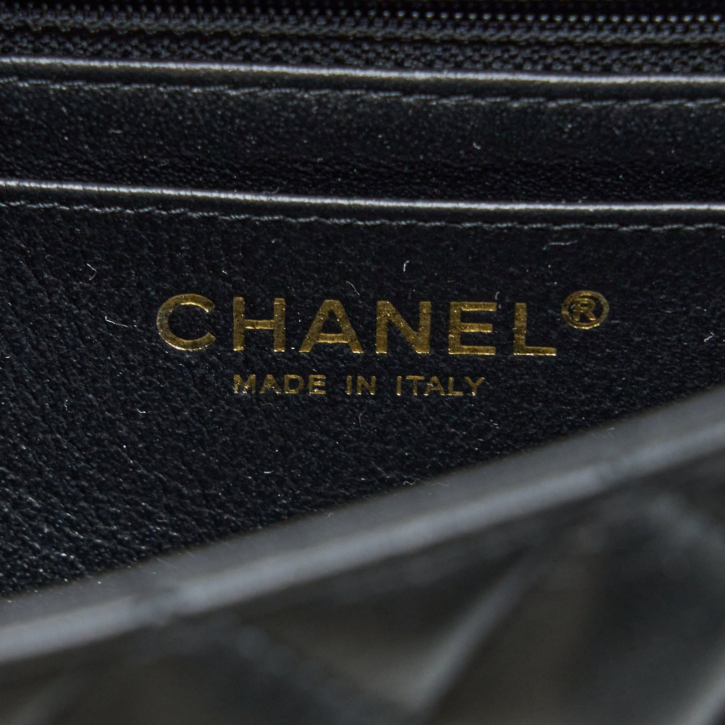 Chanel Mini Rectangular Flap Bag Lambskin Black L