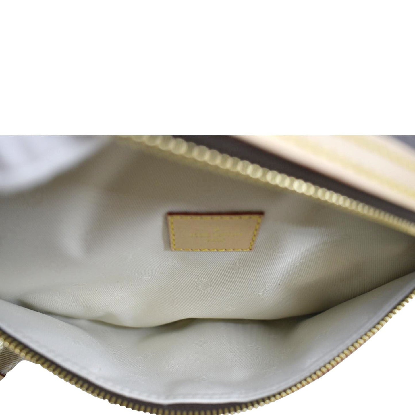 LOUIS VUITTON High Rise Monogram Canvas Bumbag Brown