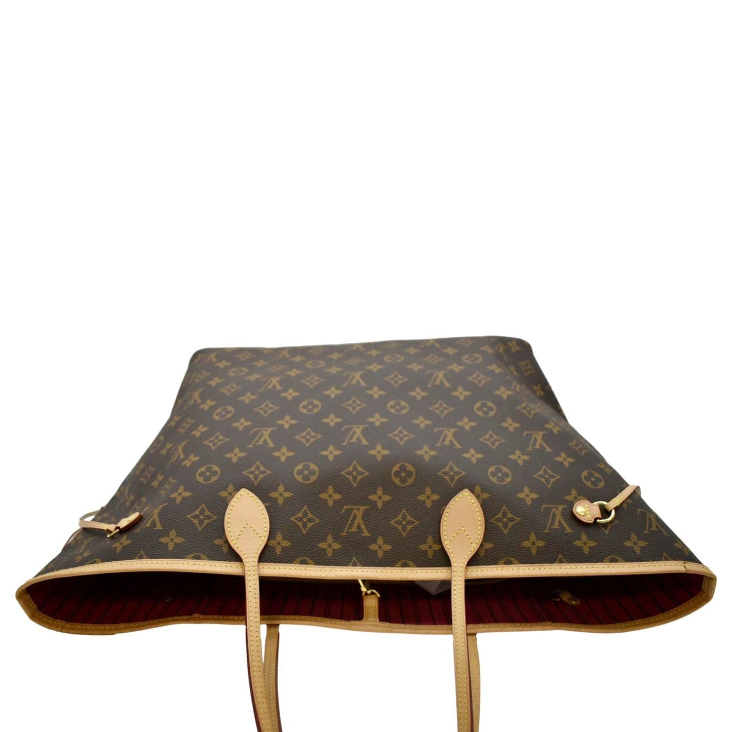 LOUIS VUITTON Neverfull GM Monogram Canvas Tote Bag Brown