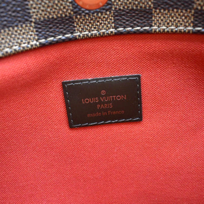 LOUIS VUITTON Bloomsbury PM Damier Ebene Crossbody Bag Brown