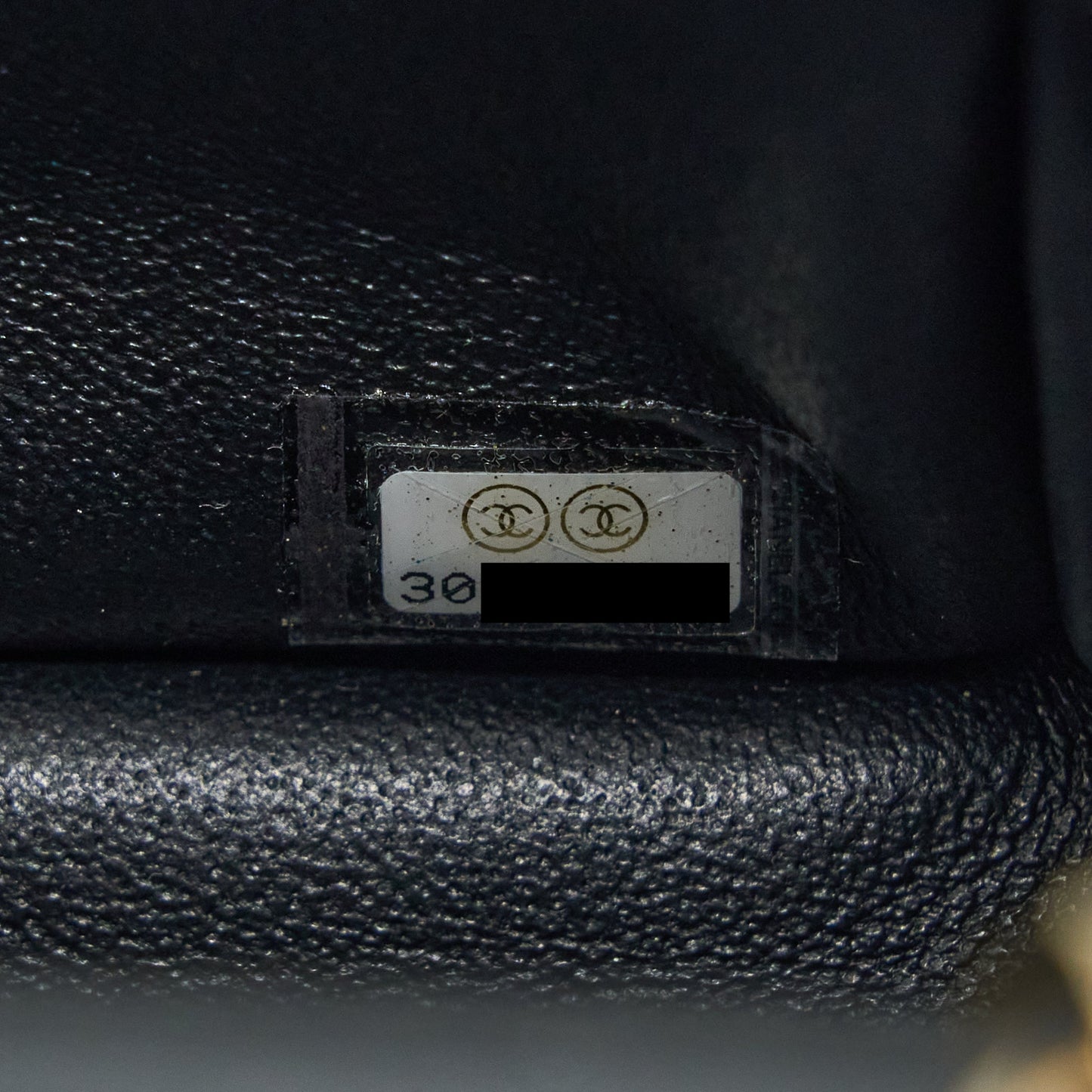 Chanel Mini Rectangular Flap Bag Lambskin Black L