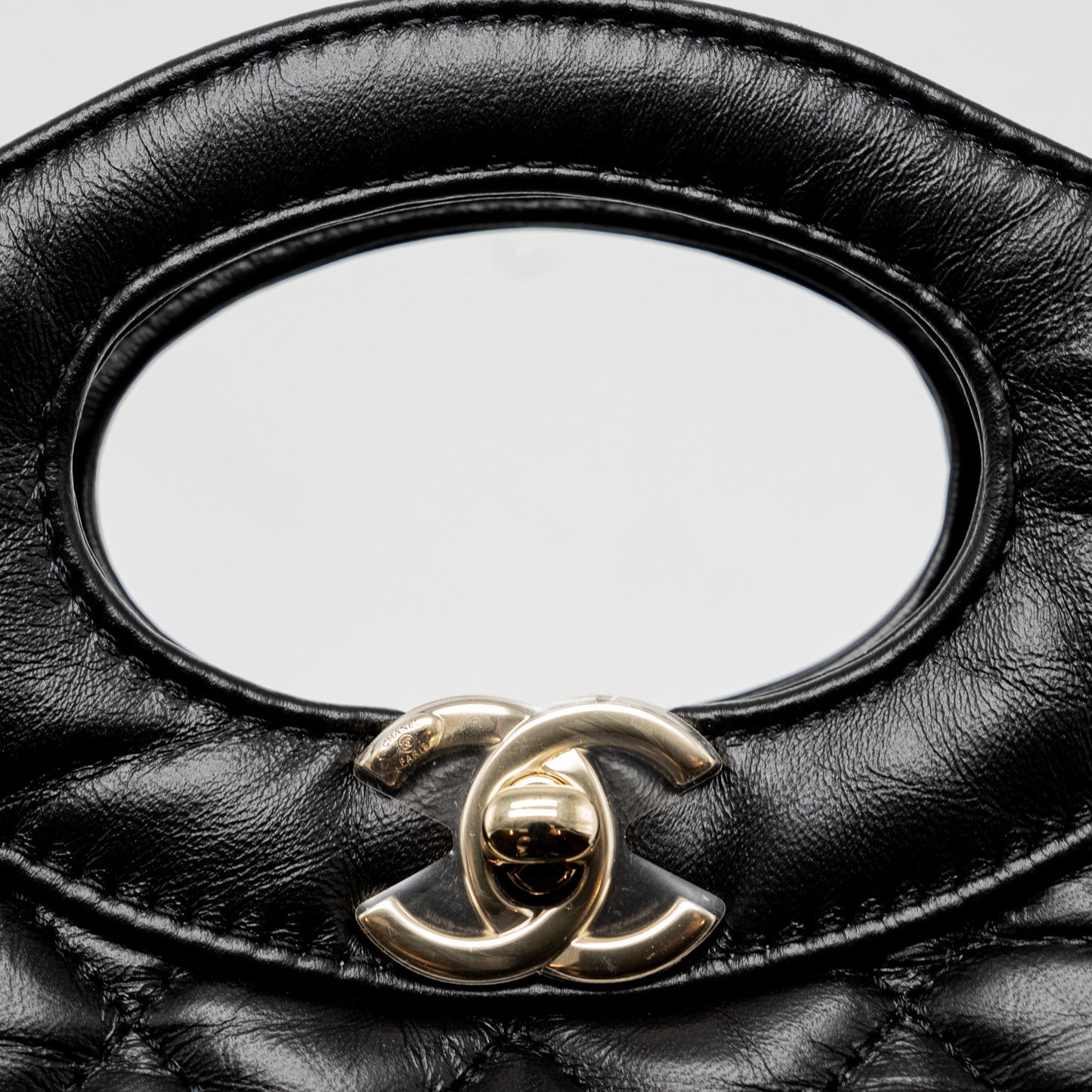 Chanel 23A Mini 31 Bag Calfskin Black L (Microchip)