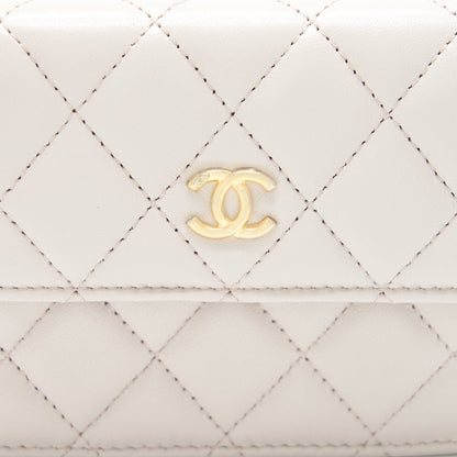 Chanel 21B Lilac/ Light Purple Pearl Crush Mini Belt Bag