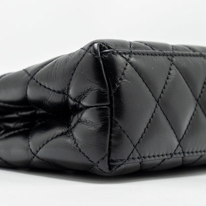 CHANEL Mini Kelly Shopping tote bag Calfskin Black  (Microchip)