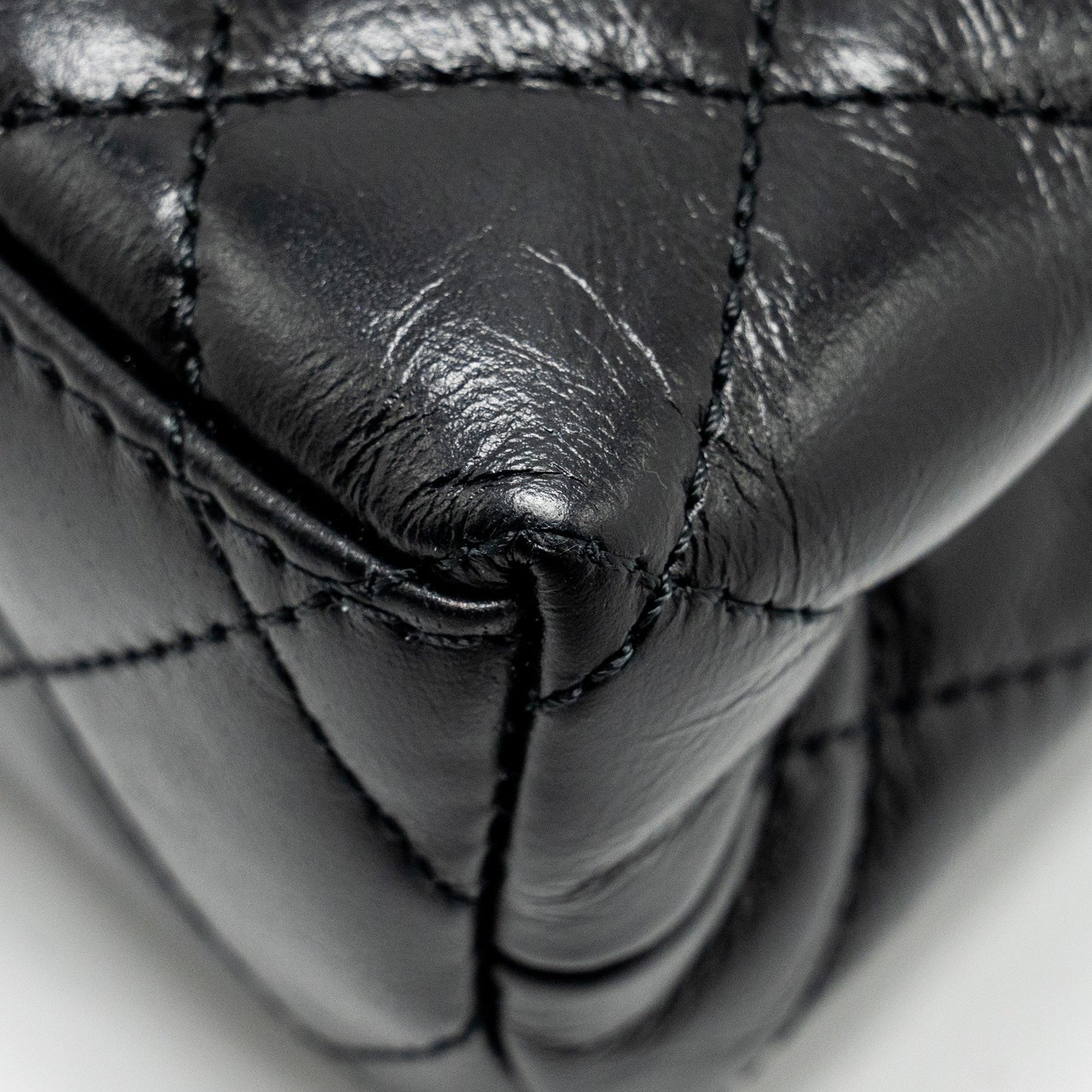CHANEL Mini Kelly Shopping tote bag Calfskin Black  (Microchip)