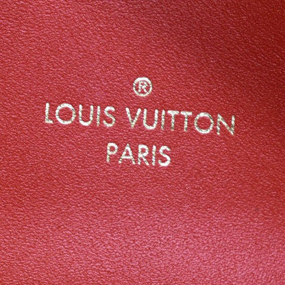 LOUIS VUITTON Blooming Flowers Pochette Monogram Canvas Chain Crossbody Bag Brown