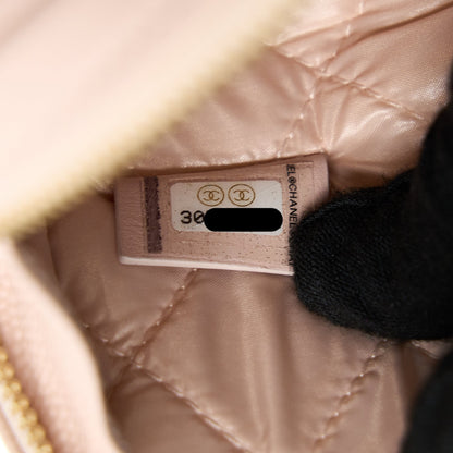 Chanel 21C Small Cosmetic Pouch Caviar Rose Clair L