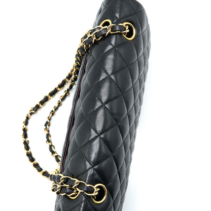 Chanel Medium Classic Double Flap Bag Lambskin Black