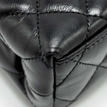 CHANEL Mini Kelly Shopping tote bag Calfskin Black  (Microchip)