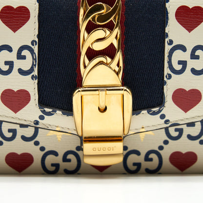 Gucci Mini Sylvie Crossbody Bag White/Multicolour