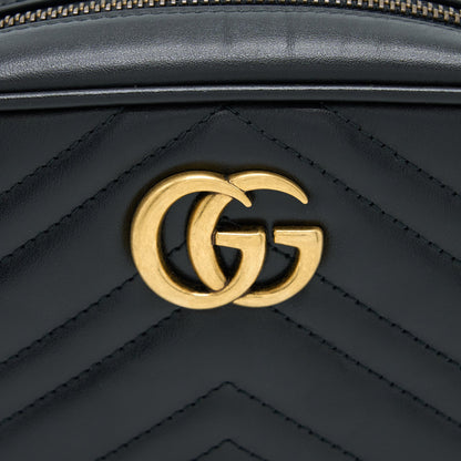 Gucci GG Mini Marmont Matelass� Bag Black