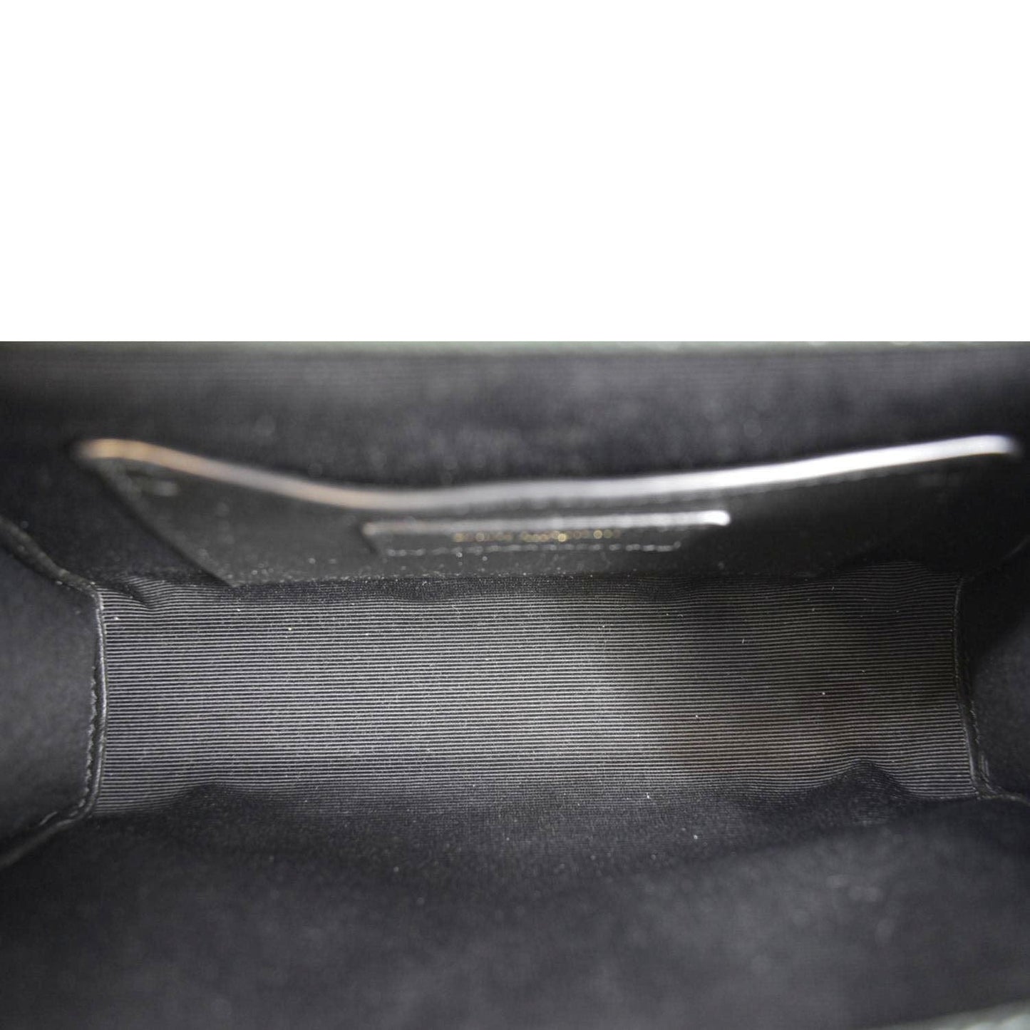 YVES SAINT LAURENT Small Envelope Matelassé Leather Shoulder Bag Green