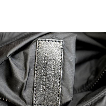 YVES SAINT LAURENT Le 5 A 7 Re-Nylon Crossbody Bag Black