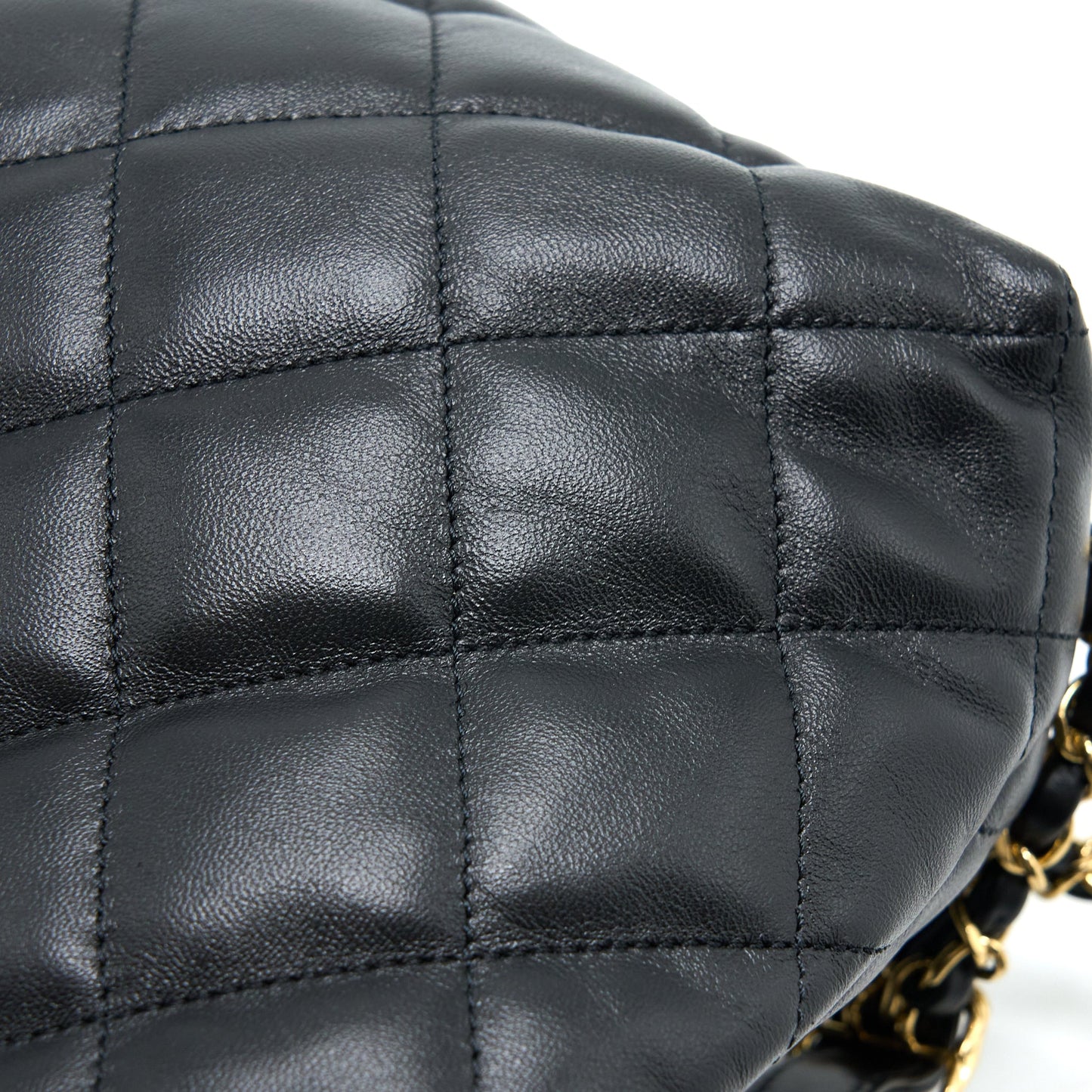 Chanel 22B Hobo Bag Lambskin Black  (Microchip)