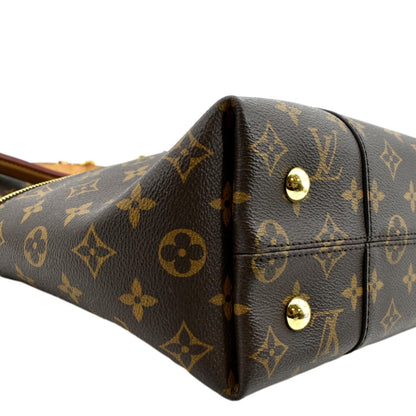 LOUIS VUITTON Melie Monogram Canvas Hobo Bag Brown
