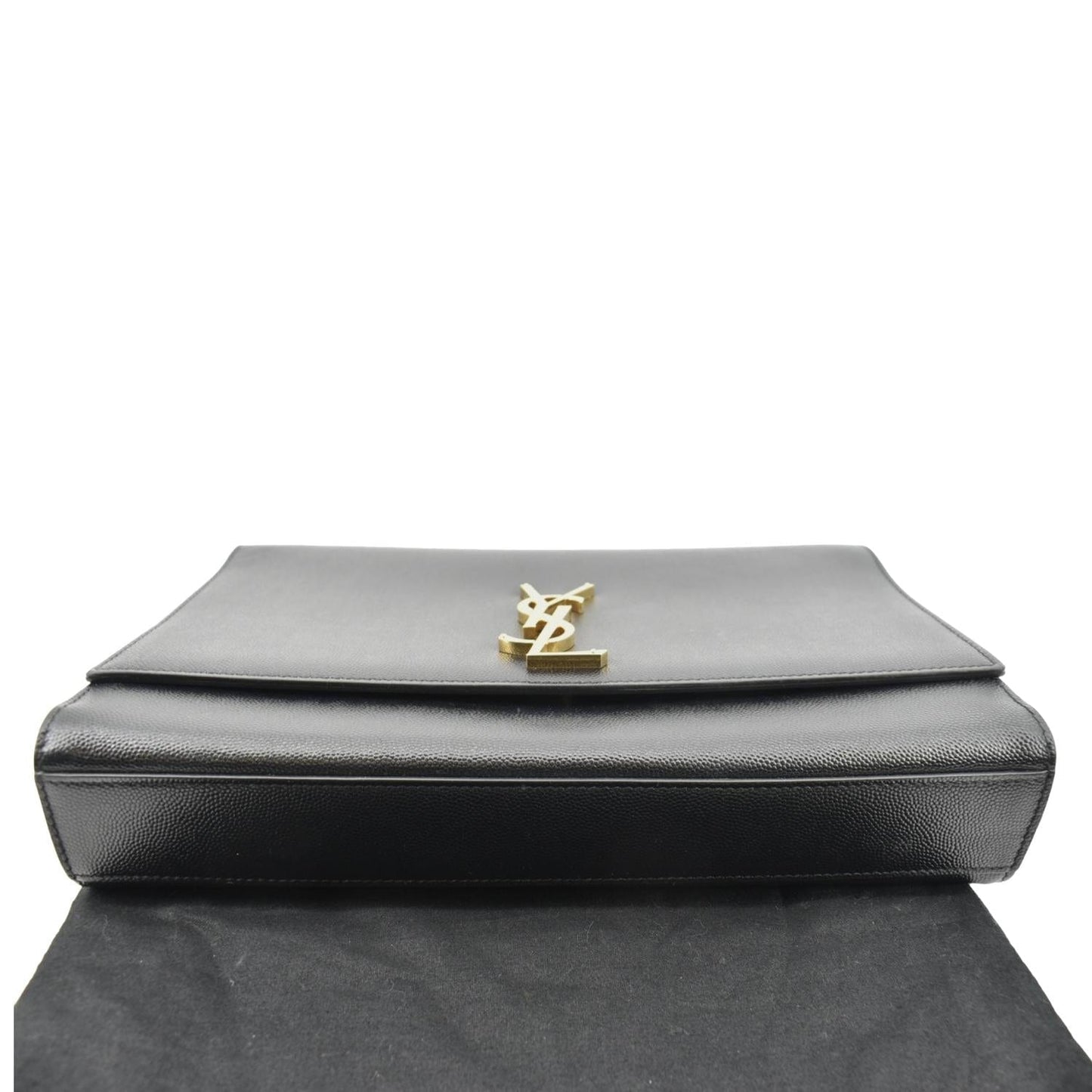 YVES SAINT LAURENT Kate Leather Shoulder Bag Black