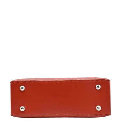 LOUIS VUITTON Kleber Epi Leather Shoulder Bag Red