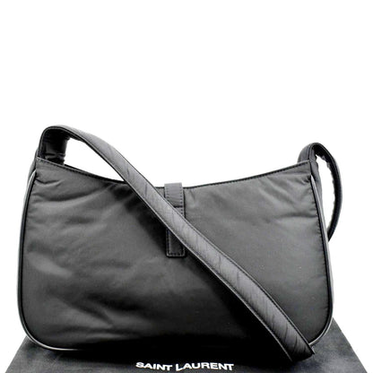 YVES SAINT LAURENT Le 5 A 7 Re-Nylon Crossbody Bag Black