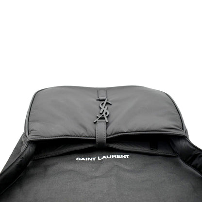 YVES SAINT LAURENT Le 5 A 7 Re-Nylon Crossbody Bag Black