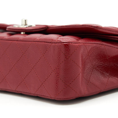 Chanel Medium Classic Double Flap Bag Caviar Red