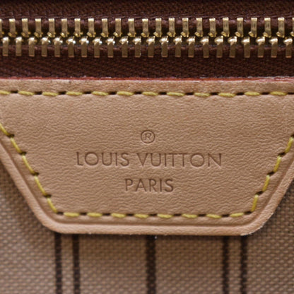 LOUIS VUITTON Neverfull GM Monogram Canvas Tote Bag Brown