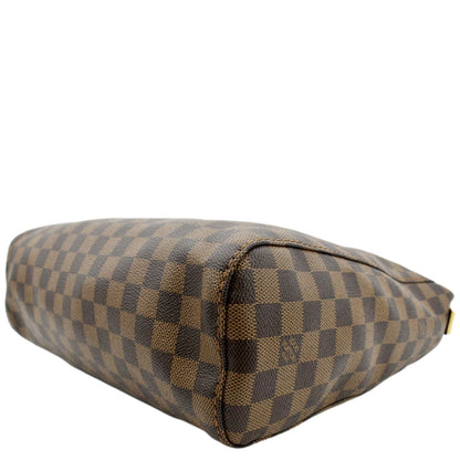 LOUIS VUITTON Portobello PM Damier Ebene Shoulder Bag Brown