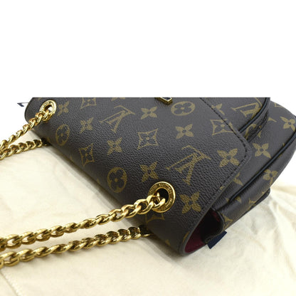 LOUIS VUITTON Passy NM Monogram Canvas Shoulder Bag Brown