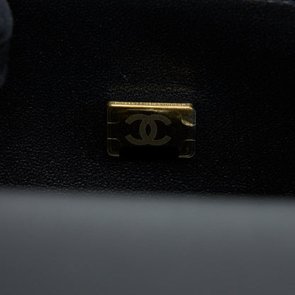 Chanel Small Boy Caviar Black Brushed  (Microchip)