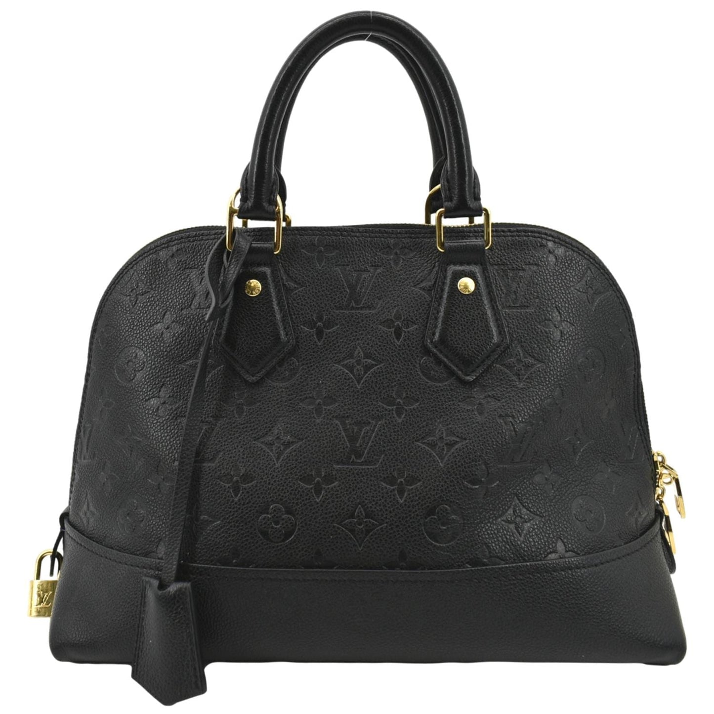 LOUIS VUITTON Neo Alma PM Monogram Empreinte Shoulder Bag Black