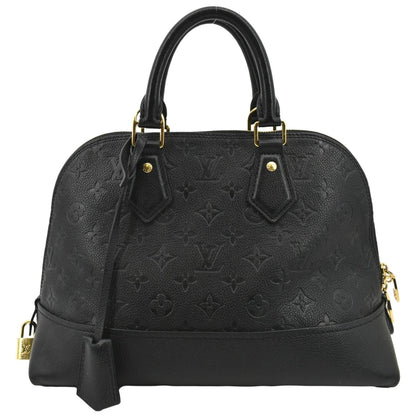 LOUIS VUITTON Neo Alma PM Monogram Empreinte Shoulder Bag Black