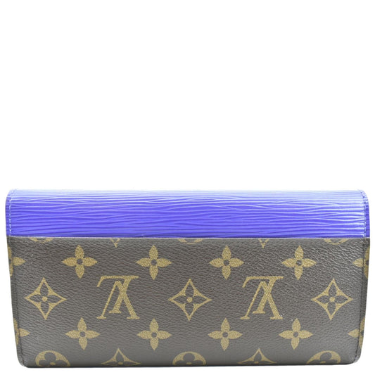 LOUIS VUITTON Marie-Lou Epi Monogram Canvas Wallet Figue