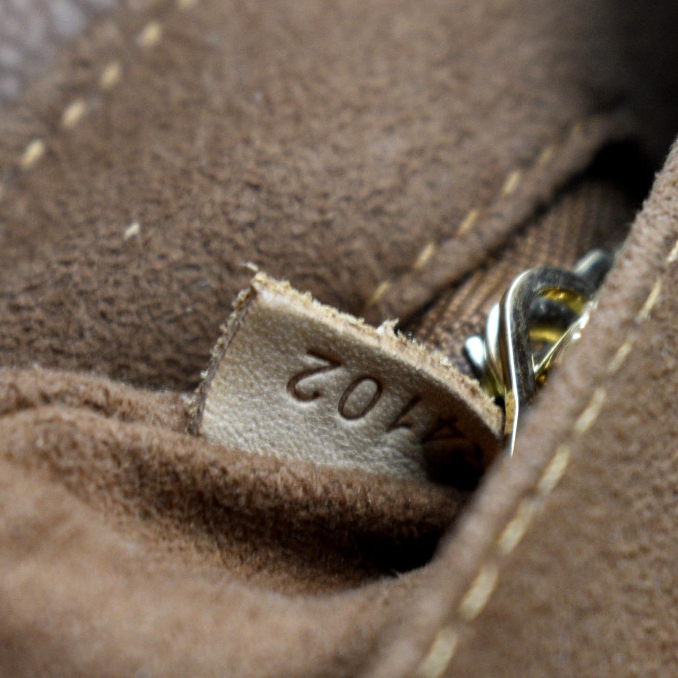 LOUIS VUITTON Eden Noe Monogram Canvas Shoulder Bag Brown