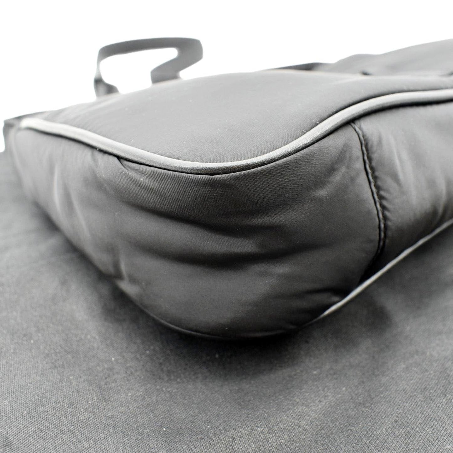 YVES SAINT LAURENT Le 5 A 7 Re-Nylon Crossbody Bag Black