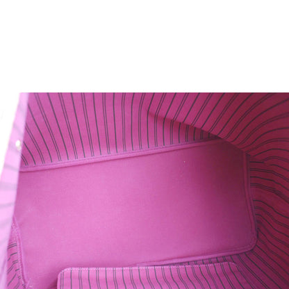 LOUIS VUITTON Neverfull GM Monogram Canvas Tote Bag Fuchsia