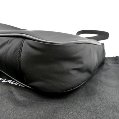 YVES SAINT LAURENT Le 5 A 7 Re-Nylon Crossbody Bag Black