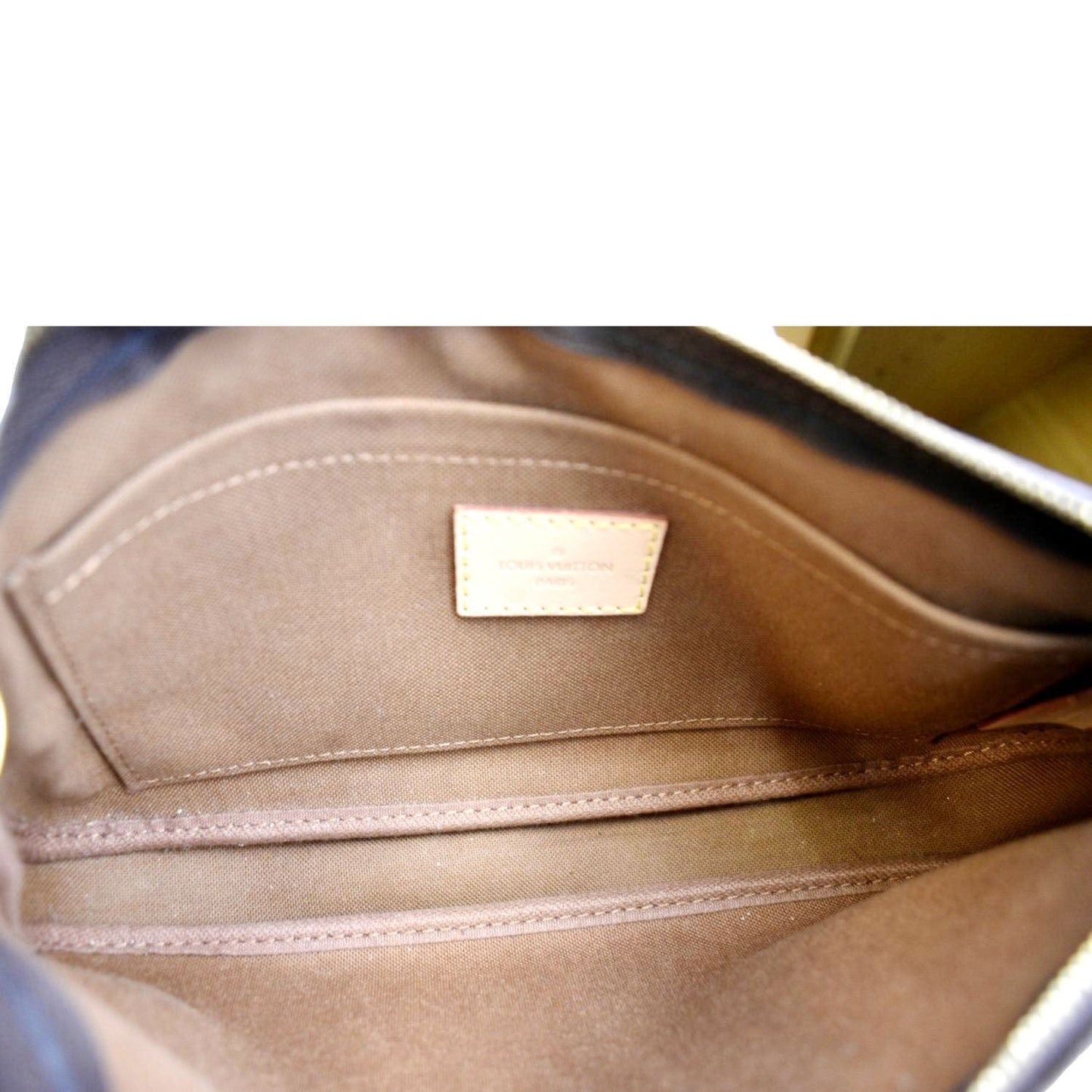 LOUIS VUITTON Multi Pochette Accessoires Monogram Canvas Shoulder Bag Brown
