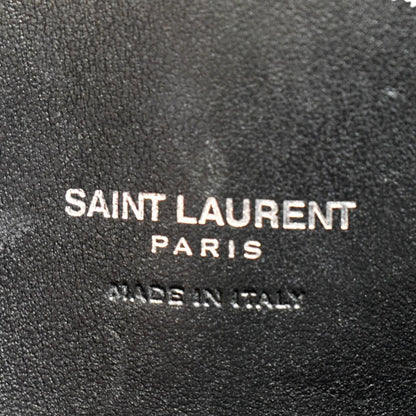 YVES SAINT LAURENT Sac de Jour Leather Satchel Shoulder Bag Black