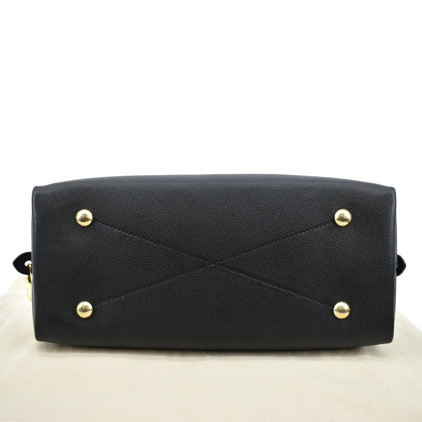 LOUIS VUITTON Neo Alma PM Monogram Empreinte Shoulder Bag Black