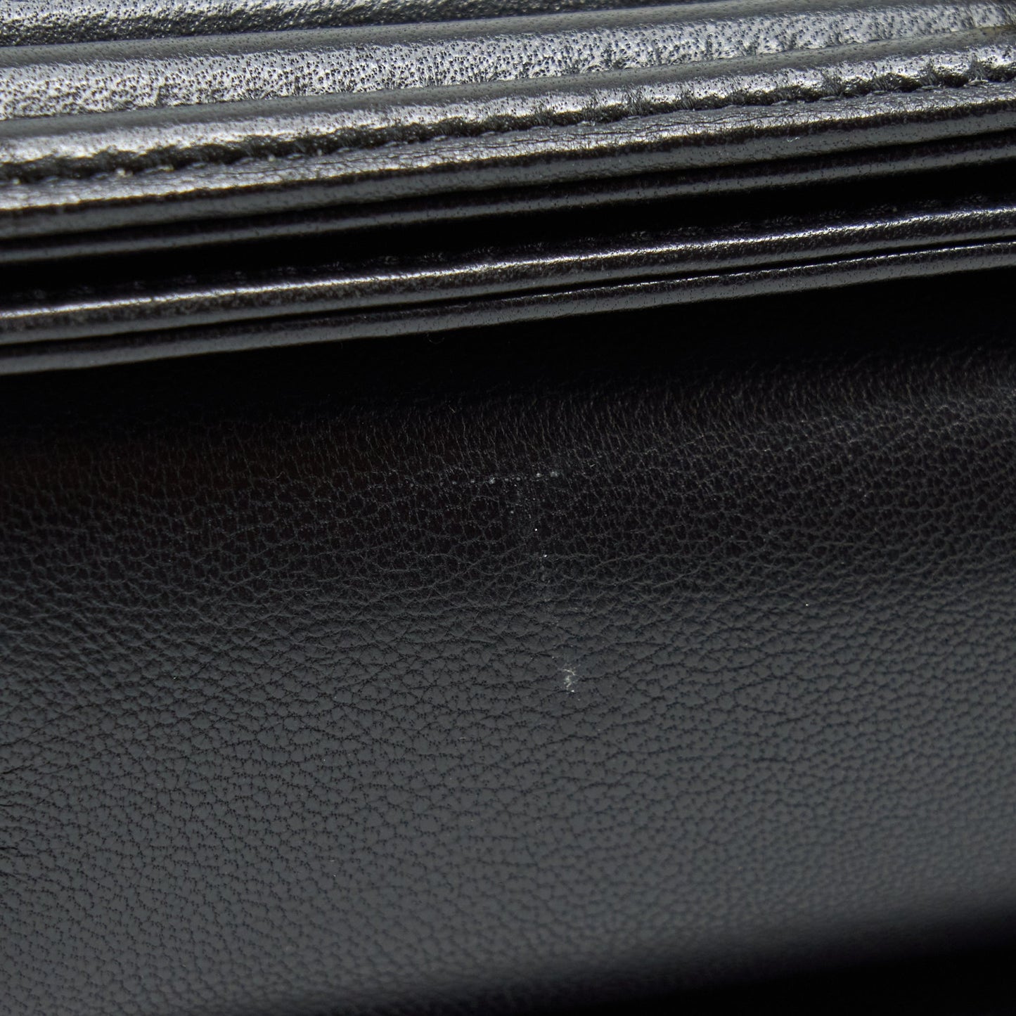 Chanel Boy Bag New Medium (28cm) Lambskin Black Ruthenium