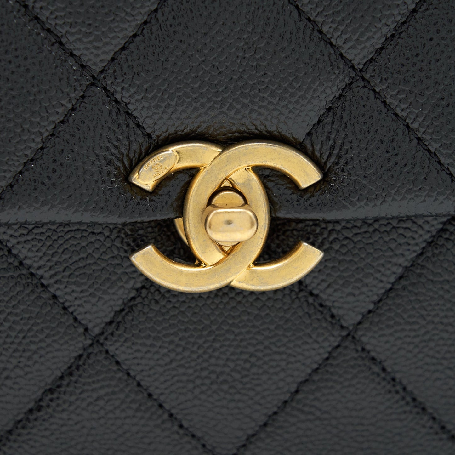 Chanel 22P Flap Backpack Caviar Black