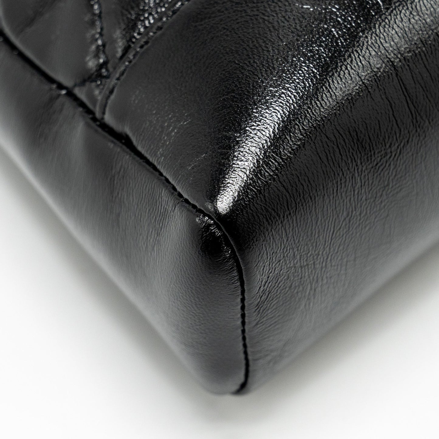 Chanel Mini 31 Bag Shiny Lambskin Black L (Microchip)