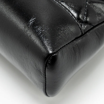 Chanel Mini 31 Bag Shiny Lambskin Black L (Microchip)