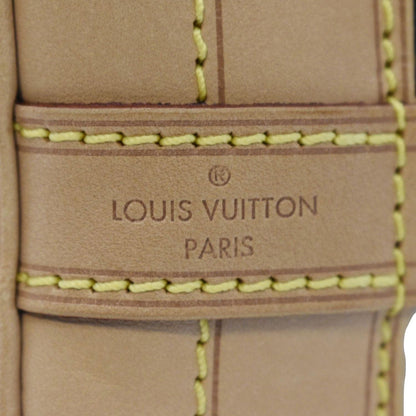 LOUIS VUITTON Noe Monogram Rayures Shoulder Bag Ivory